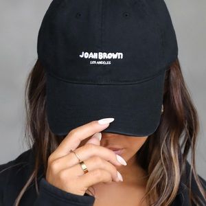 *NWT* JOAH BROWN THE OFFICIAL CAP BLACK W/ BUBBLE PRINT LOGO *NWT*